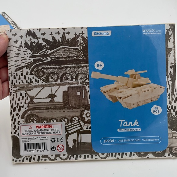 New in package! Robotime Wooden Vehicle Models Set - Picture 3 of 5